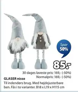 JYSK GLASER nisse, DKK 85 tilbud