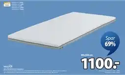 JYSK WELLPUR BOKSELVI topmadras, DKK 1100 tilbud