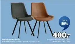 JYSK HYGUM spisebordsstol, DKK 400 tilbud