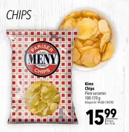 Citti Kims Chips, DKK 15.99 tilbud