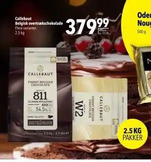 Callebaut Belgisk overtrækschokolade, DKK 379.99