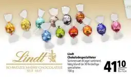 Citti Lindt Chokoladespecialiteter, DKK 41.1 tilbud
