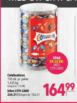 Citti Celebrations, DKK 224.31, Medlemspris tilbud