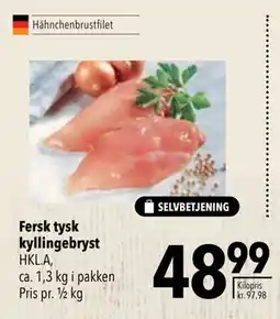 Citti Fersk tysk kyllingebryst, DKK 48.99 tilbud