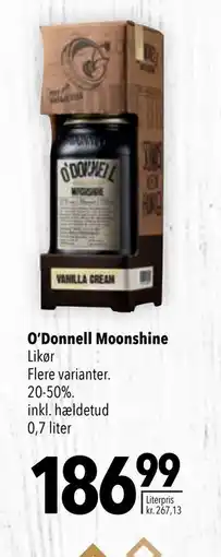 Citti O’Donnell Moonshine, DKK 186.99 tilbud