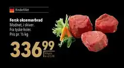 Citti Fersk oksemørbrad, DKK 336.99 tilbud
