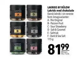 Citti LAKRIDS BY BÜLOW Lakrids med chokolade, DKK 81.99 tilbud
