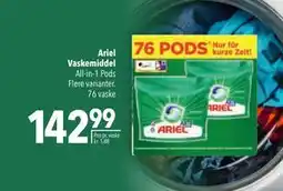 Citti Ariel Vaskemiddel, DKK 142.99 tilbud