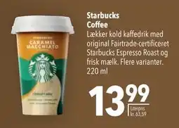 Citti Starbucks Coffee, DKK 13.99 tilbud