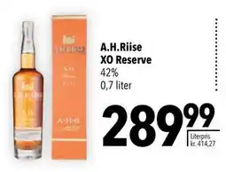 Citti A.H.Riise XO Reserve, DKK 289.99 tilbud