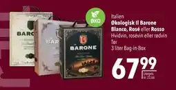 Citti Økologisk Il Barone Blanco, Rosé eller Rosso, DKK 67.99 tilbud