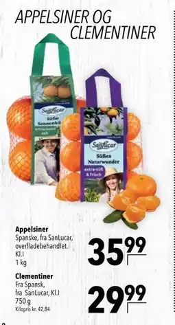 Citti Clementiner, DKK 29.99 tilbud
