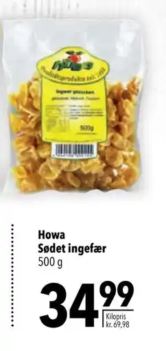 Citti Howa Sødet ingefær, DKK 34.99 tilbud