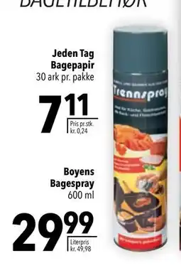 Citti Boyens Bagespray, DKK 29.99 tilbud