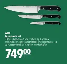 Citti WMF Luksus-knivsæt, DKK 749 tilbud