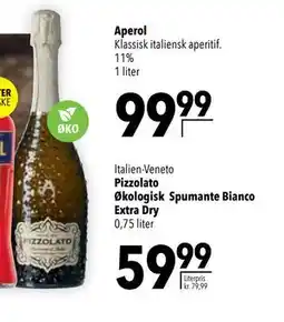 Citti Pizzolato Økologisk Spumante Bianco Extra Dry, DKK 59.99 tilbud