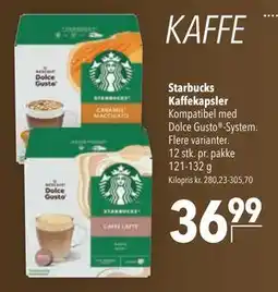 Citti Starbucks Kaffekapsler, DKK 36.99 tilbud