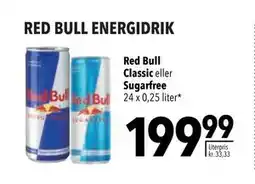 Citti RED BULL ENERGIDRIK, DKK 199.99 tilbud