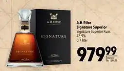 Citti A.H.Riise Signature Superior, DKK 979.99 tilbud