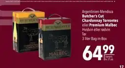 Citti Butcher’s Cut Chardonnay Torrontes eller Premium Malbec, DKK 64.99 tilbud