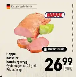 Citti Hoppe Kasseler hamburgerryg, DKK 26.99 tilbud