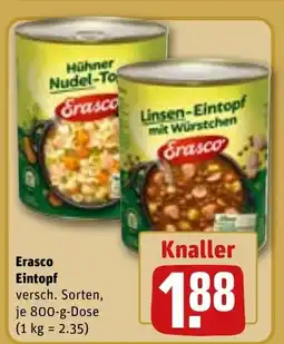 REWE DE Erasco Eintopf tilbud