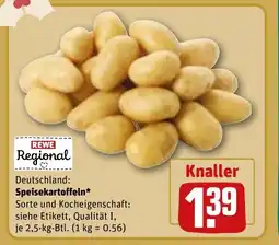 REWE DE REWE Regional Deutschland: Speisekartoffeln* tilbud