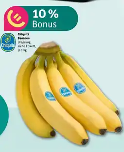 REWE DE Chiquita Bananen tilbud