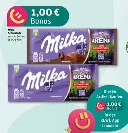 REWE DE Milka Schokolade tilbud