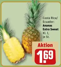 REWE DE Costa Rica/ Ecuador: Ananas Extra Sweet tilbud