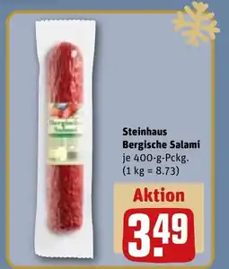 REWE DE Steinhaus Bergische Salami tilbud