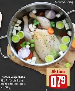 REWE DE Frisches Suppenhuhn tilbud