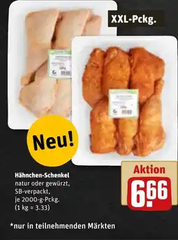 REWE DE Hähnchen-Schenkel tilbud