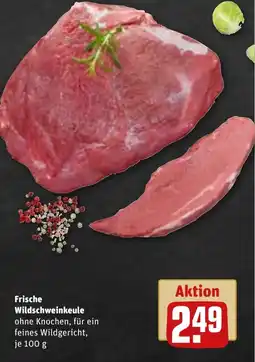 REWE DE Frische Wildschweinkeule tilbud