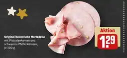 REWE DE Original italienische Mortadella tilbud