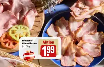 REWE DE Wiesbauer Kümmelbraten je tilbud