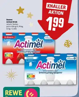 REWE DE Danone Actimel Drink tilbud