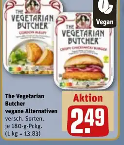REWE DE The Vegetarian Butcher vegane Alternativen tilbud