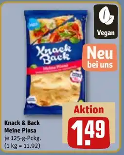 REWE DE Knack & Back Meine Pinsa tilbud