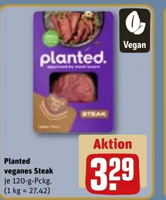 REWE DE Planted veganes Steak tilbud