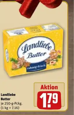 REWE DE Landliebe Butter tilbud