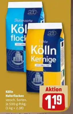 REWE DE Kölln Haferflocken tilbud