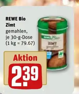 REWE DE Rewe bio zimt tilbud