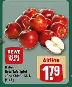 REWE DE Italien: Rote Tafeläpfel tilbud