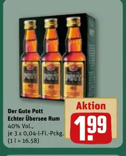 REWE DE Der Gute Pott Echter Übersee Rum tilbud