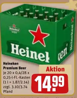 REWE DE Heineken Premium Beer tilbud