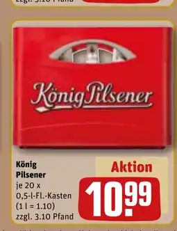 REWE DE König Pilsener tilbud