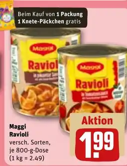REWE DE Maggi Ravioli tilbud