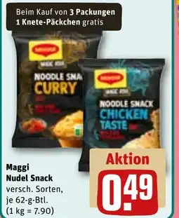 REWE DE Maggi Nudel Snack tilbud