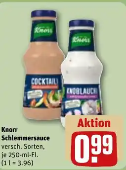 REWE DE Knorr Schlemmersauce tilbud
